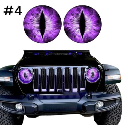📢📢50% OFF !!!⏰Beast Eyes Headlight Decals (1 Pair)