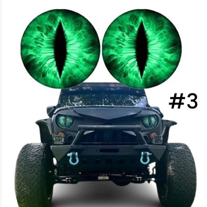📢📢50% OFF !!!⏰Beast Eyes Headlight Decals (1 Pair)