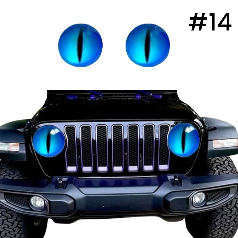 📢📢50% OFF !!!⏰Beast Eyes Headlight Decals (1 Pair)