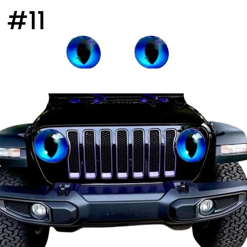📢📢50% OFF !!!⏰Beast Eyes Headlight Decals (1 Pair)