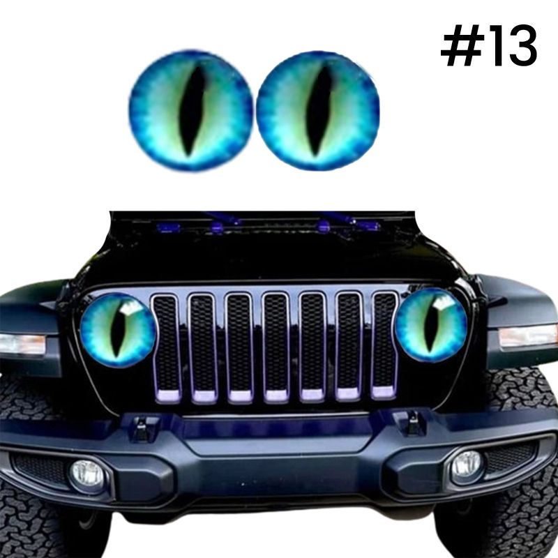 📢📢50% OFF !!!⏰Beast Eyes Headlight Decals (1 Pair)