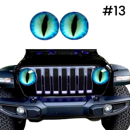 📢📢50% OFF !!!⏰Beast Eyes Headlight Decals (1 Pair)