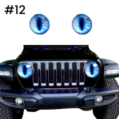 📢📢50% OFF !!!⏰Beast Eyes Headlight Decals (1 Pair)
