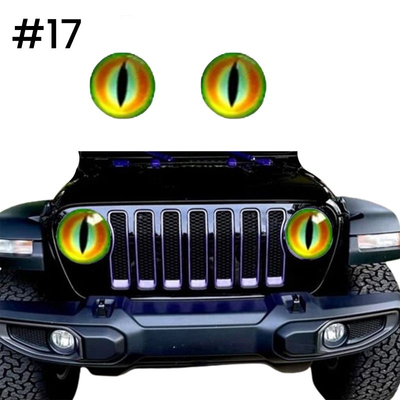 📢📢50% OFF !!!⏰Beast Eyes Headlight Decals (1 Pair)