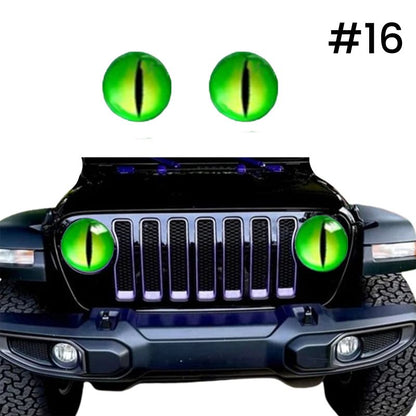 📢📢50% OFF !!!⏰Beast Eyes Headlight Decals (1 Pair)