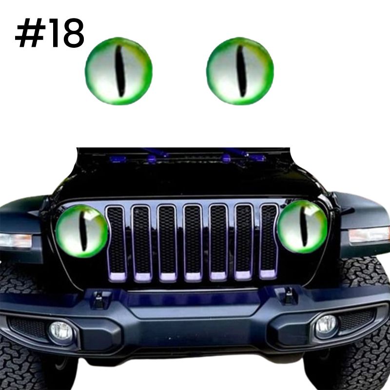 📢📢50% OFF !!!⏰Beast Eyes Headlight Decals (1 Pair)