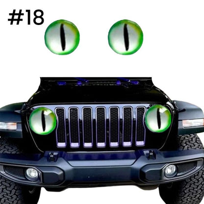 📢📢50% OFF !!!⏰Beast Eyes Headlight Decals (1 Pair)