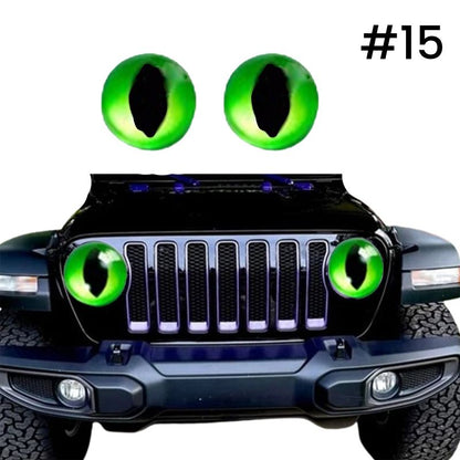 📢📢50% OFF !!!⏰Beast Eyes Headlight Decals (1 Pair)
