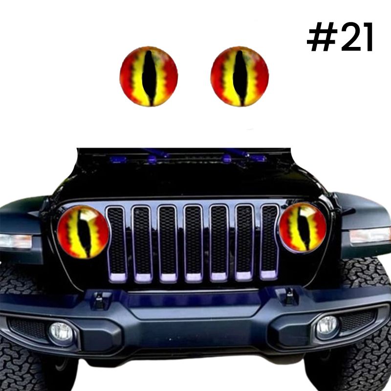 📢📢50% OFF !!!⏰Beast Eyes Headlight Decals (1 Pair)