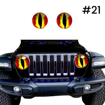 📢📢50% OFF !!!⏰Beast Eyes Headlight Decals (1 Pair)