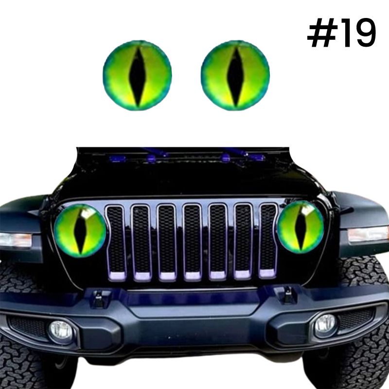 📢📢50% OFF !!!⏰Beast Eyes Headlight Decals (1 Pair)