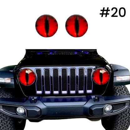 📢📢50% OFF !!!⏰Beast Eyes Headlight Decals (1 Pair)