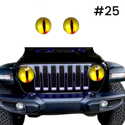 📢📢50% OFF !!!⏰Beast Eyes Headlight Decals (1 Pair)