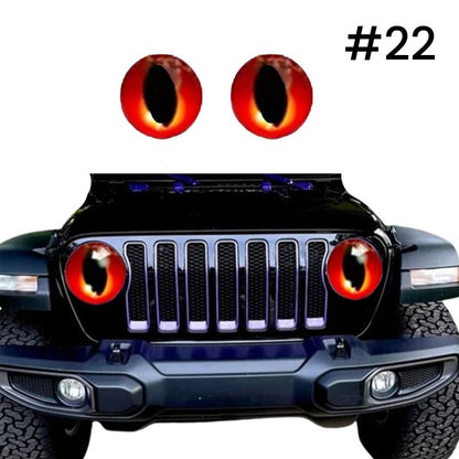 📢📢50% OFF !!!⏰Beast Eyes Headlight Decals (1 Pair)