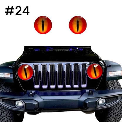 📢📢50% OFF !!!⏰Beast Eyes Headlight Decals (1 Pair)