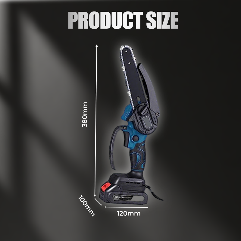 📢📢50% OFF !!!⏰6-Inch Mini Portable Cordless Electric Chainsaw