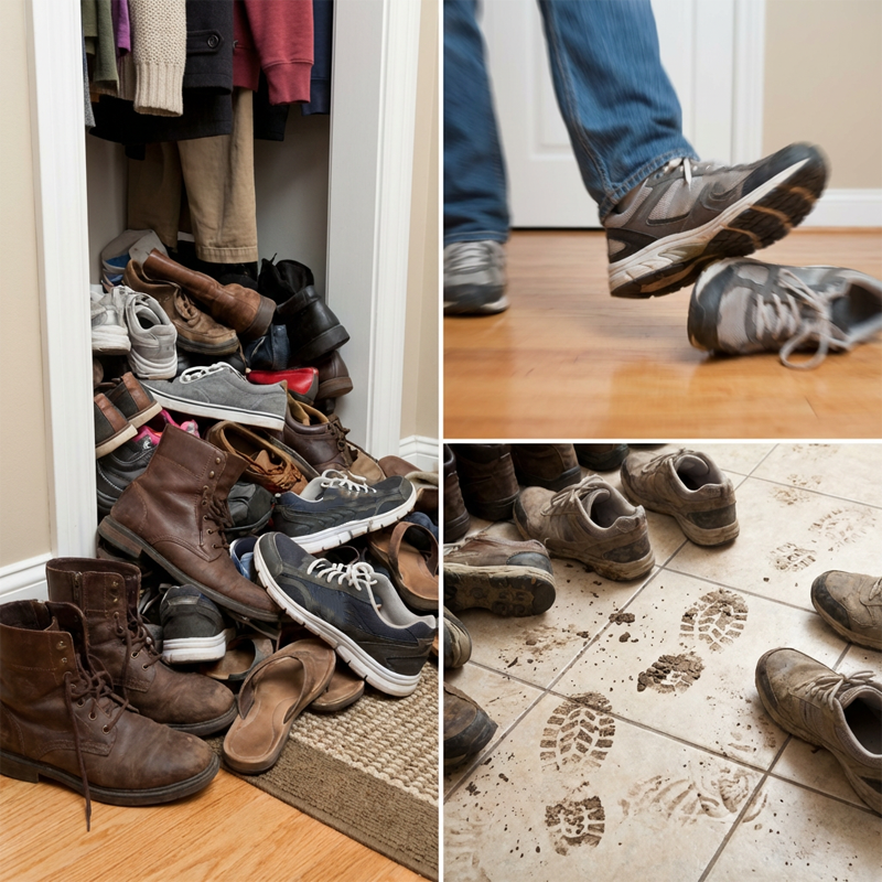 📢📢50% OFF !!!⏰Vertical Shoe Rack for Entryway