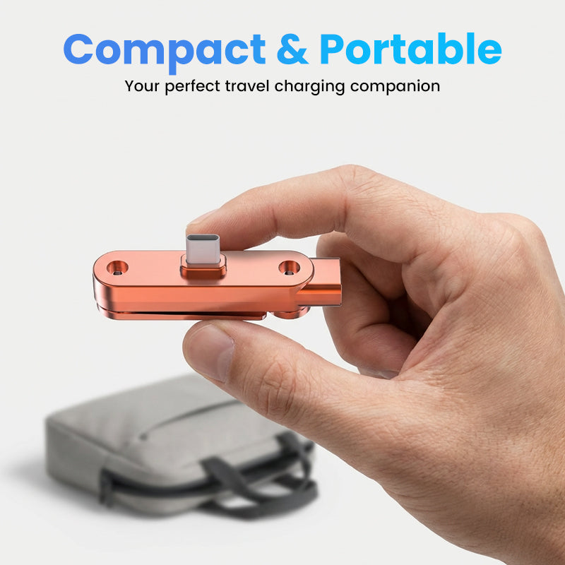 📢📢Big Sale Now On!⏰Fast Charging Adapter with 360° Foldable Phone Stand🔥