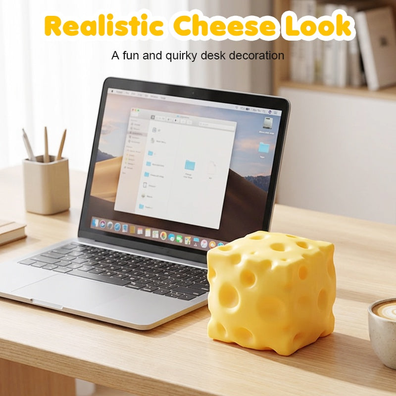 📢📢50% OFF !!!⏰Giant Cheese Stress Toy – Therapeutic Relief with Satisfying Squeeze! ✨