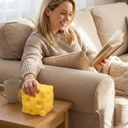 📢📢50% OFF !!!⏰Giant Cheese Stress Toy – Therapeutic Relief with Satisfying Squeeze! ✨