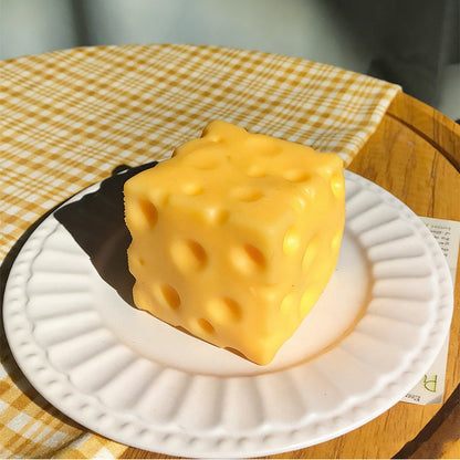 📢📢50% OFF !!!⏰Giant Cheese Stress Toy – Therapeutic Relief with Satisfying Squeeze! ✨