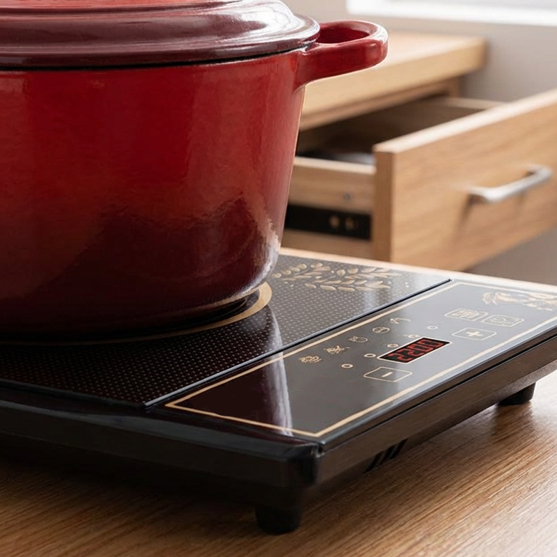 📢📢50% OFF !!!⏰High-Power 2200W Induction Cooker