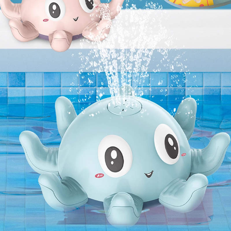 📢📢50% OFF !!!⏰Light-Up Baby Octopus Bath Toy