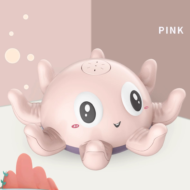 📢📢50% OFF !!!⏰Light-Up Baby Octopus Bath Toy