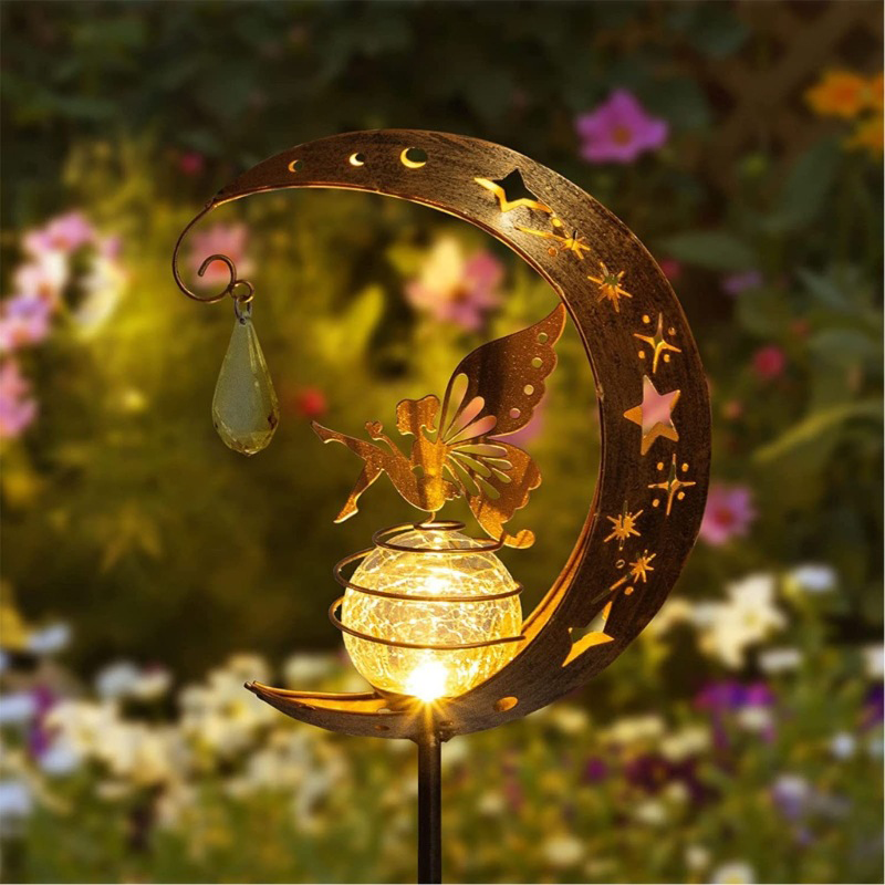 📢📢BIG SALE⏰Solar Fairy Moon Garden Stake Light