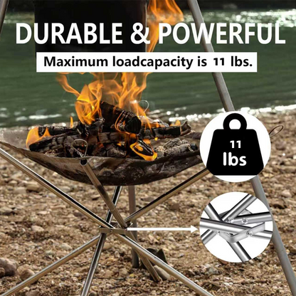 📢📢Big Sale Now On!⏰Portable Outdoor Fire Pit with Carrying Bag