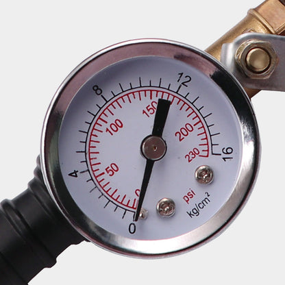 📢📢40% OFF !!!⏰ Tire Inflator Gun with Pressure Gauge for Compressor | Professional Grade with Dual Pump Head | For Cars, Motorcycles & Bicycles