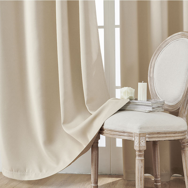 🔥50％ OFF🔥Solid Color Blackout Curtain🛌