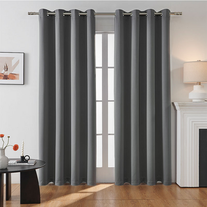 🔥50％ OFF🔥Solid Color Blackout Curtain🛌