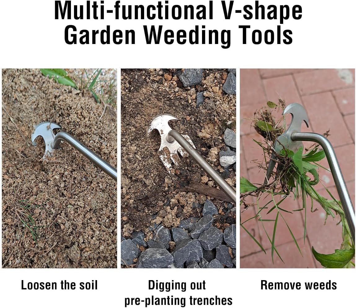 📢📢50%  OFF !! ⏰Weeding Artifact Uprooting Weeding Tool