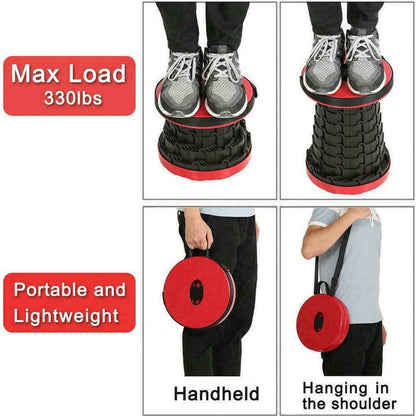 Retractable Folding Stool