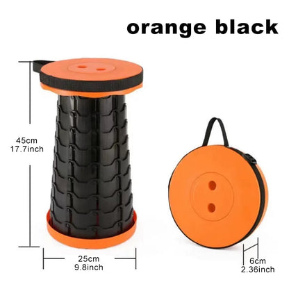 Retractable Folding Stool