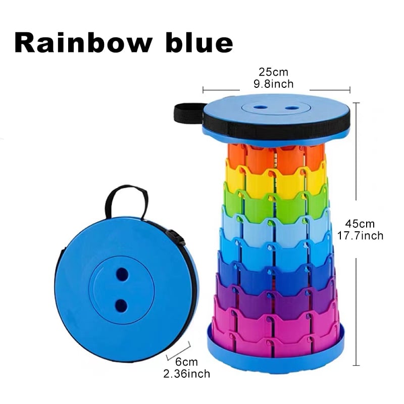 Retractable Folding Stool