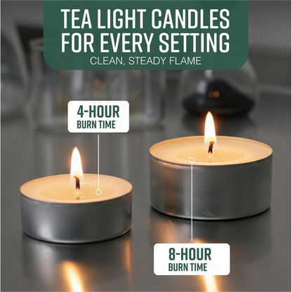 🔥HOT SALE🔥Long-Lasting 4-Hour Tea Light Candles
