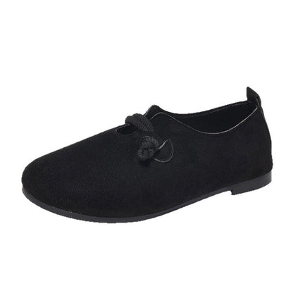 📢📢30% OFF !! ⏰Comfortable Slip-On Faux Suede Flats