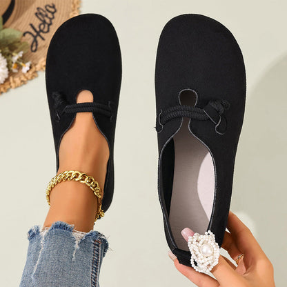 📢📢30% OFF !! ⏰Comfortable Slip-On Faux Suede Flats