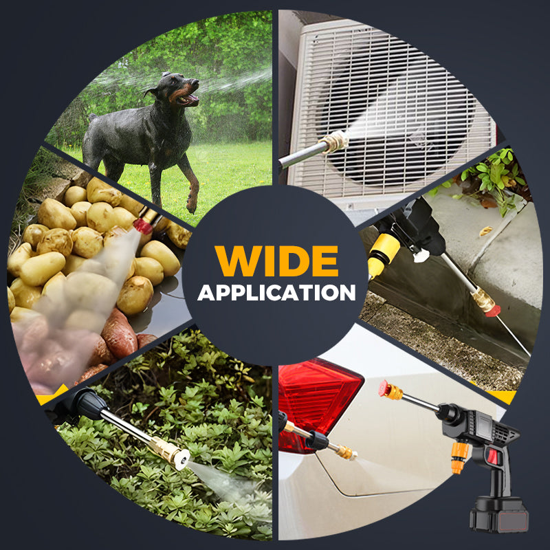 Multi-Function Portable Cordless High Pressure Washer