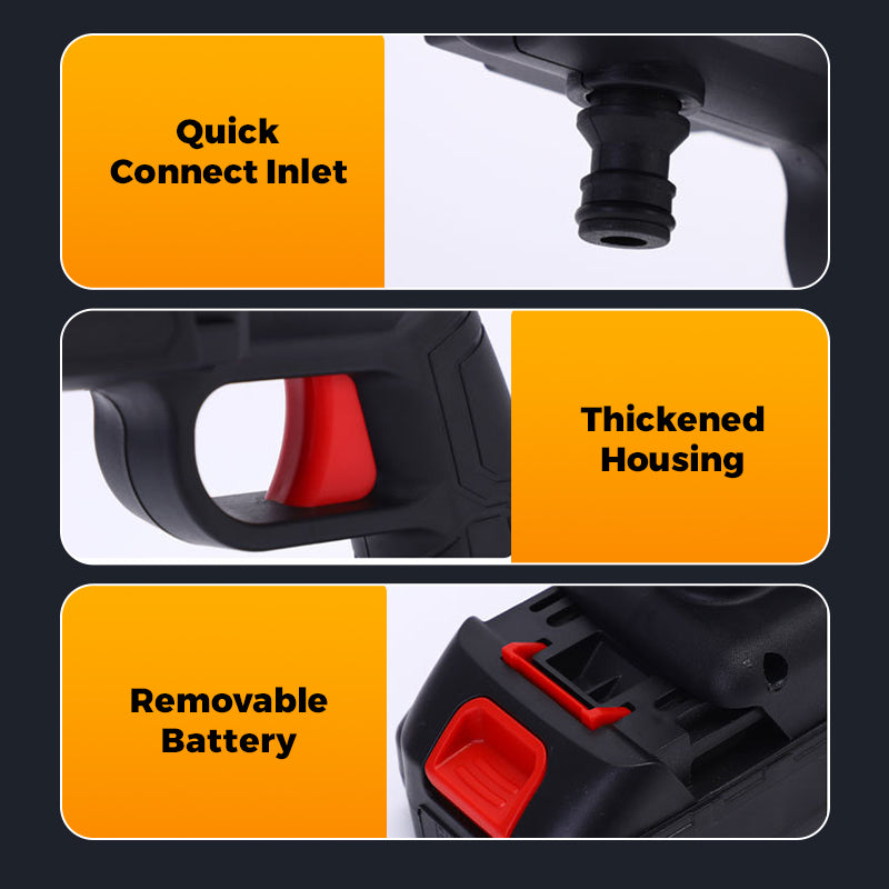 Multi-Function Portable Cordless High Pressure Washer