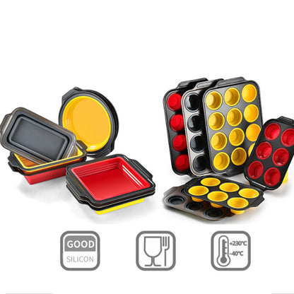 📢📢50%  OFF !! ⏰8-Piece Silicone Bakeware Set