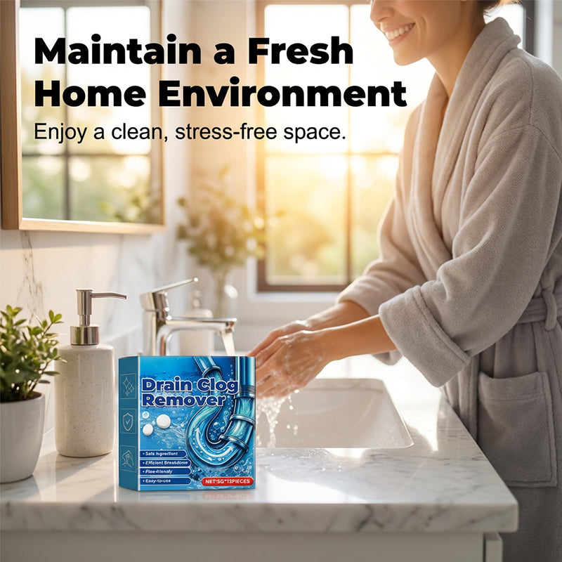 📢📢BUY 2 GET 1 FREE⏰Effervescent Drain Clog Remover Tablets