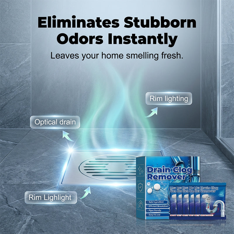 📢📢BUY 2 GET 1 FREE⏰Effervescent Drain Clog Remover Tablets
