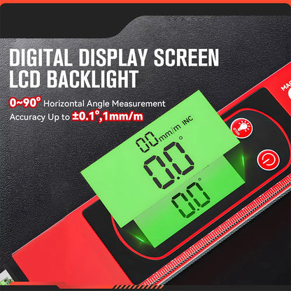 📢📢50%  OFF !! ⏰Multi-Function High Precision Magnetic Level with LCD Digital Display