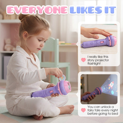 Early Education Projector Torch for Kids