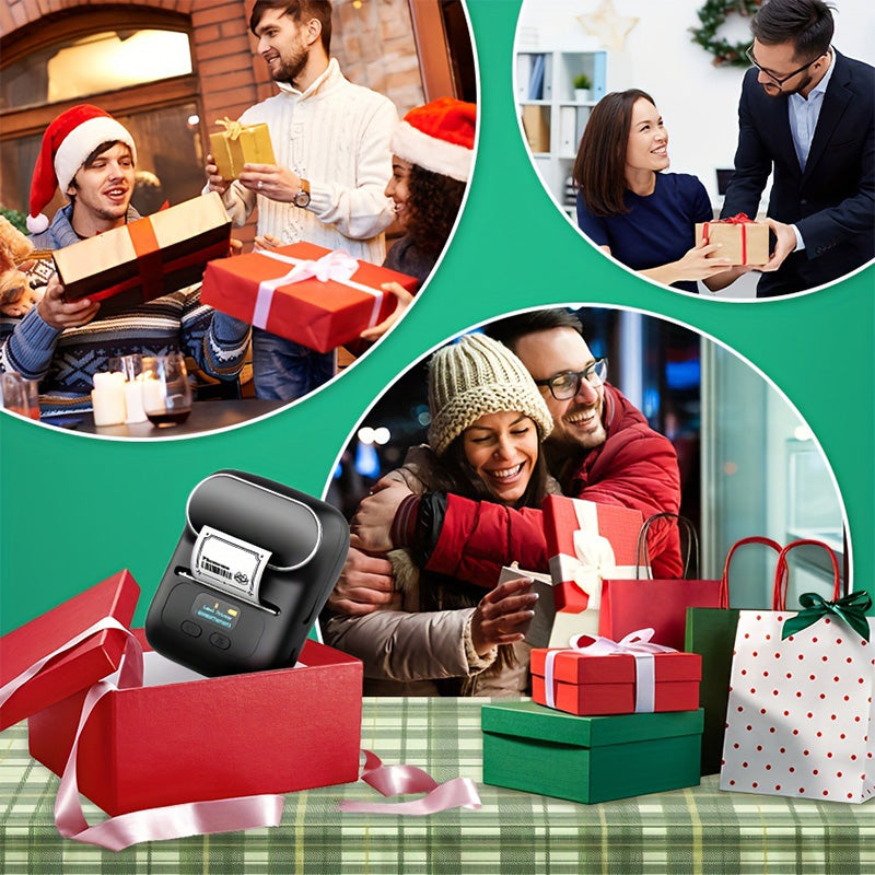 Creative Gift - Portable Wireless Thermal Label Maker Printer