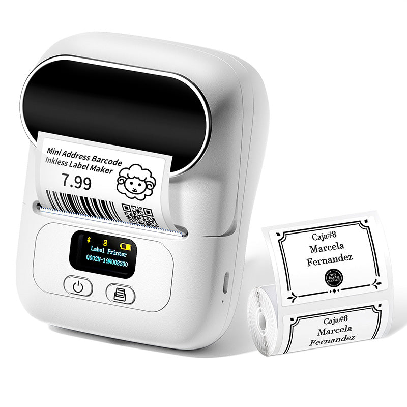 Creative Gift - Portable Wireless Thermal Label Maker Printer