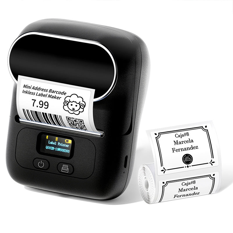 Creative Gift - Portable Wireless Thermal Label Maker Printer